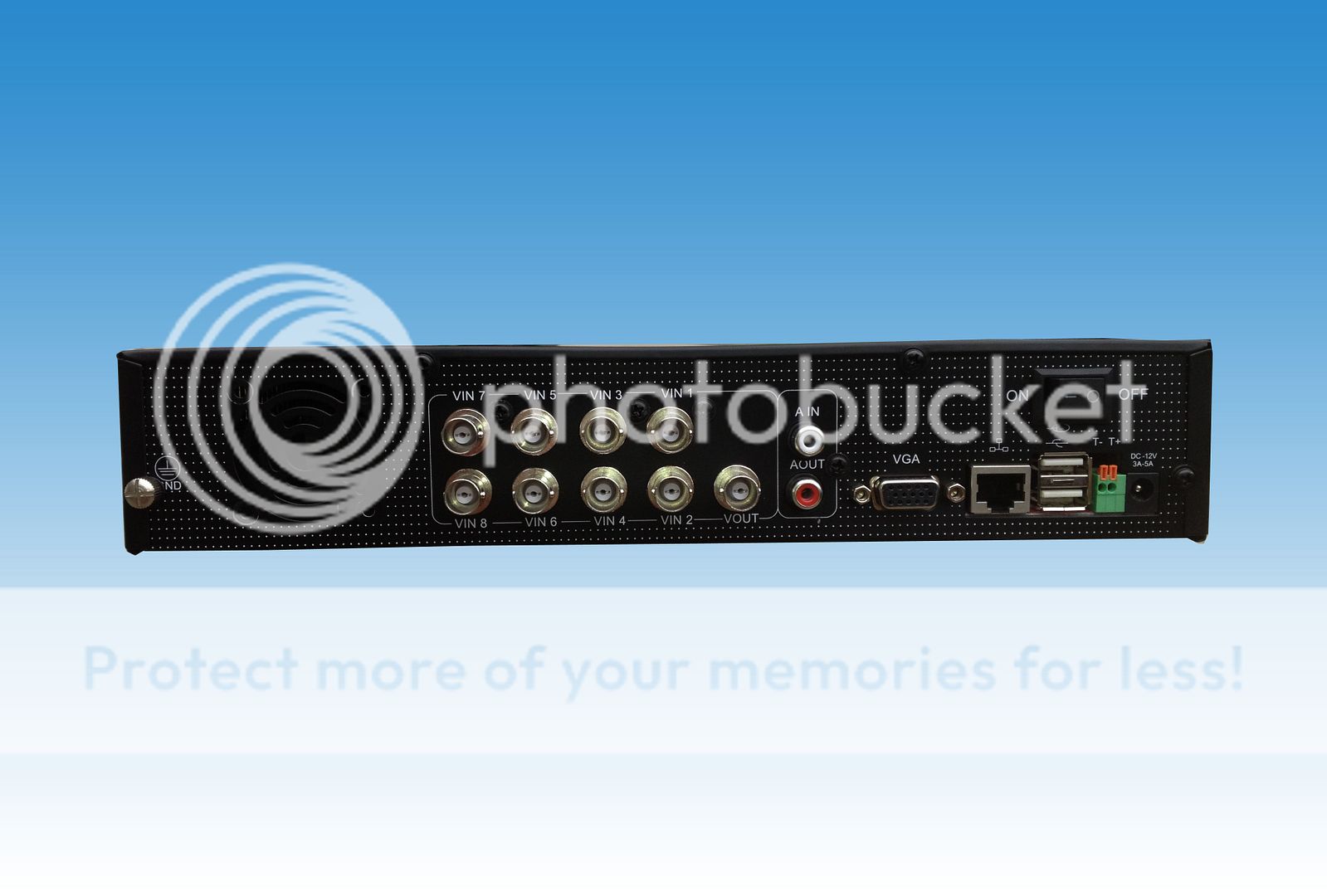 details about d1 hi-res 8ch standalone cctv dvr system 3g for